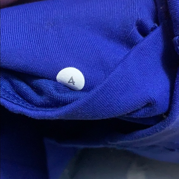 Lululemon leggings - color is a blue/purple - Picture 4 of 4